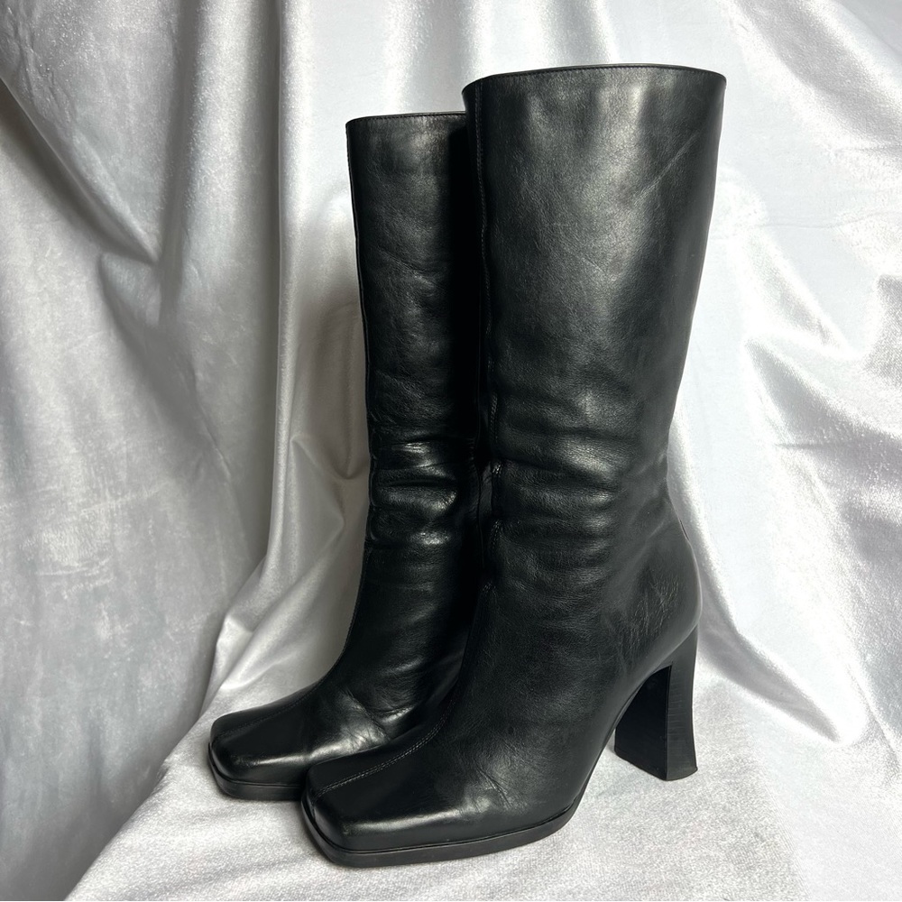 Vintage Y2K Leather Boots